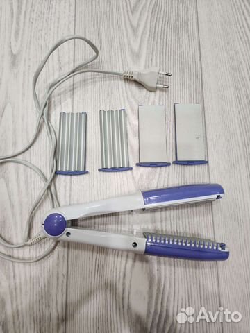 Выпрямитель утюжок гофре для волос Elenberg