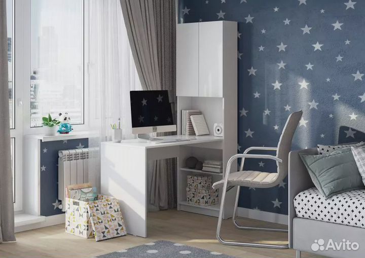 Стол письменный Майнд с полками быстрая доставка