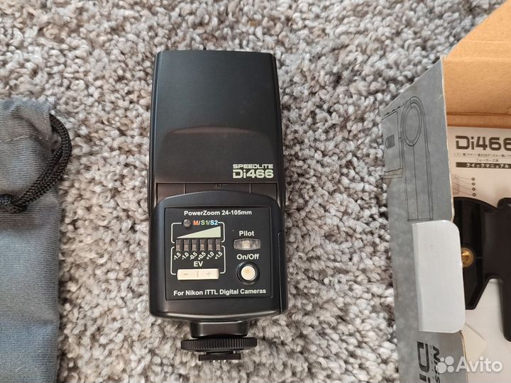 Фото головка, вспышка