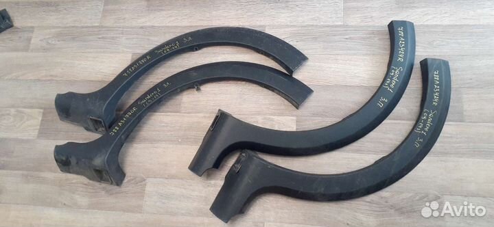 Молдинг крыла задний для Рено Сандеро Степвей