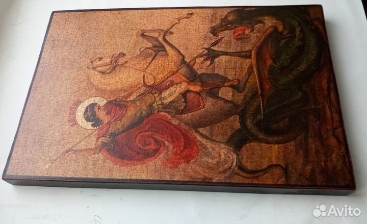 Икона Св. Георгий Победоносец 19,5х29,5см