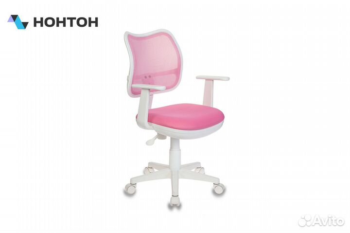 Кресло детское Бюрократ CH-W797 розовое