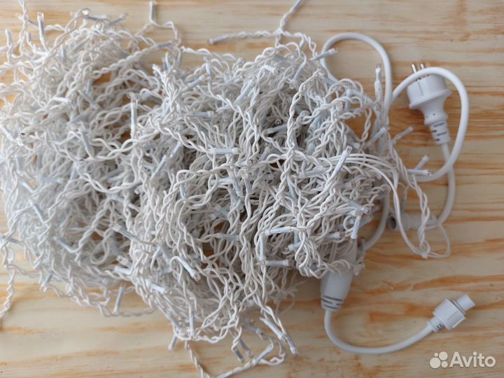 Гирлянда бахрома, уличная гирлянда