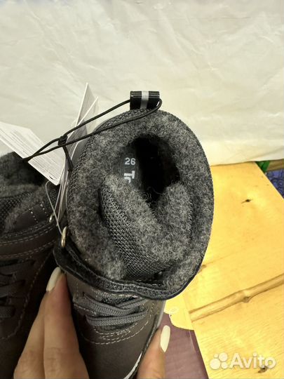 Новые ботинки 25 tombi для мальчика