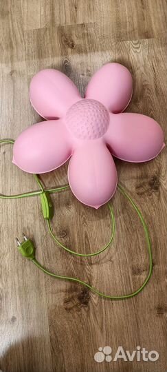 Светильник ночник детский цветок IKEA