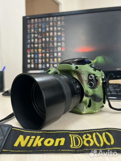 Зеркальный фотоаппарат nikon d800