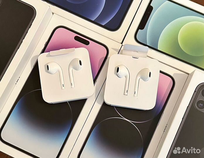 Новые Оригинальные наушники apple earpods