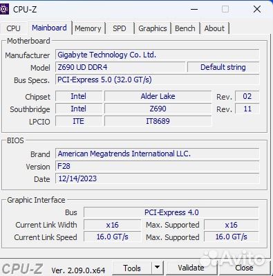 Материнская плата с процессором i5