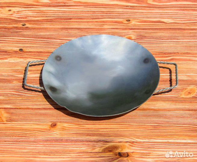 Садж тарелка для подачи 29 см нержавейка