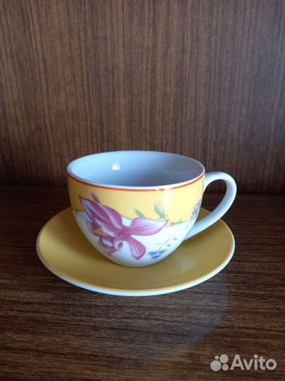 Чашка с блюдцем