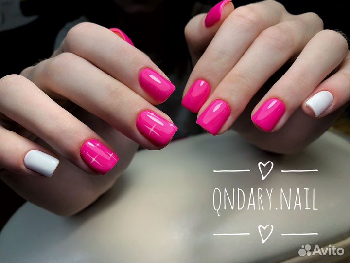 Маникюр с покрытием гель лак