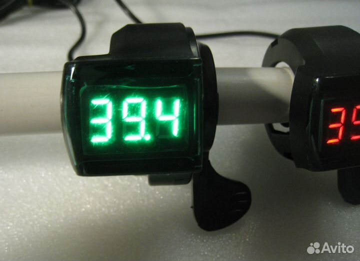 Курок газа С вольтметром