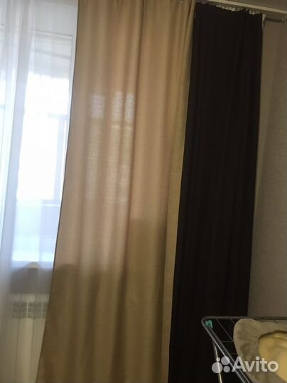 Шторы лен бу