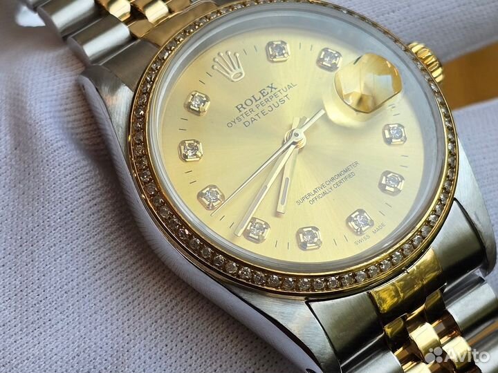 Часы Rolex Datejust золото/Оригинал