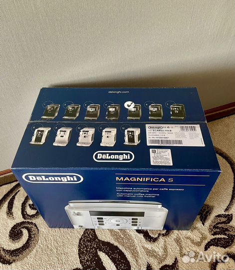 Кофемашина DeLonghi ecam 22.110.B