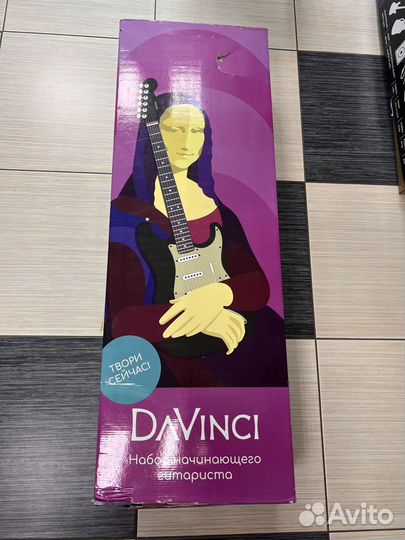 Электрогитара в наборе davinci SET-100 WH