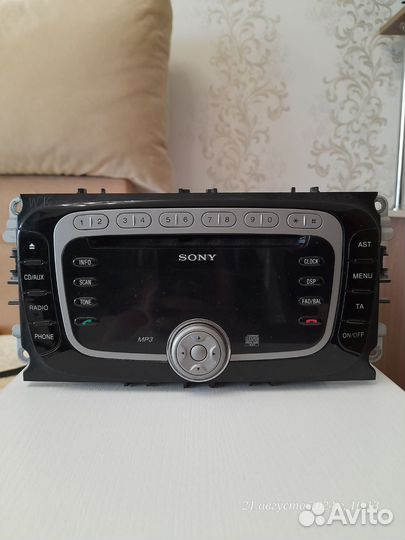 Магнитола на Ford mondeo 4