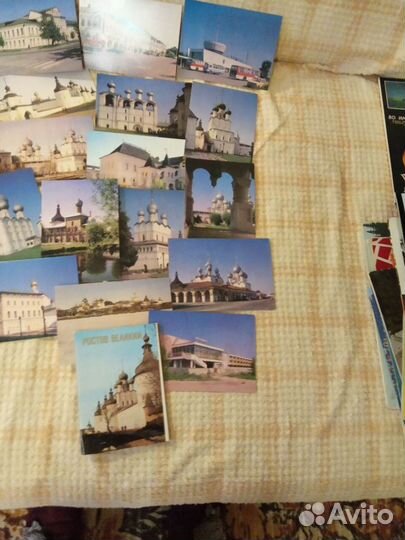 Набор открыток г. Смоленск, Ростов-Великий 1984г