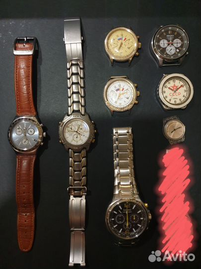 Часы Swatch Seiko Citizen Полёт Слава в ремонт