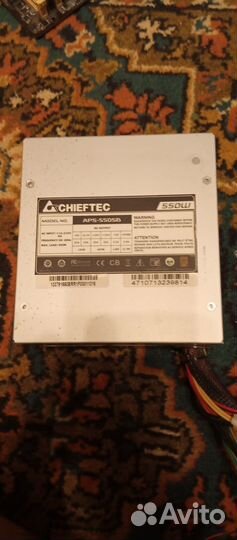 Блок питания chieftec a-135 550w