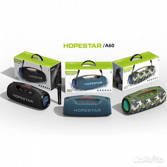 Блютуз колонка мощная Hopestar A60