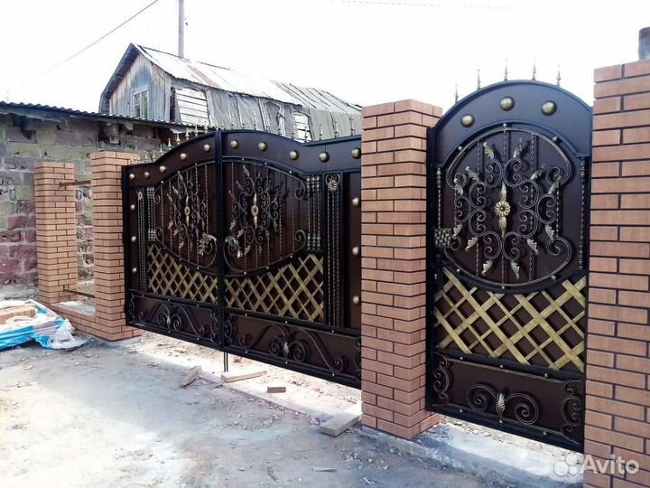 Кованые ворота