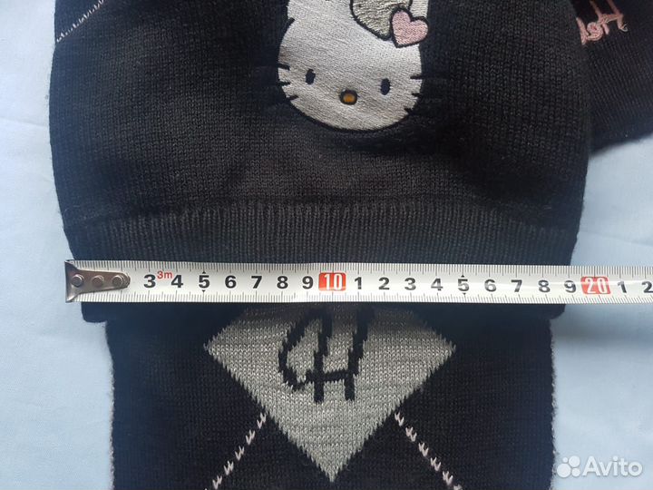 Шапка шарф Hello Kitty оригинал
