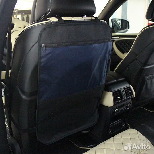 Защита для спинки сиденья + Органайзер для автомоб