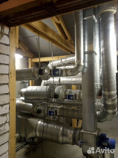 Монтаж вентиляции