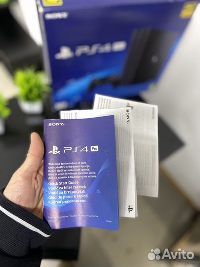Sony Playstation 4 Pro 1Tb много купленных игр