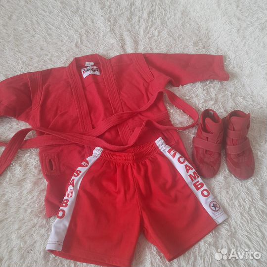 Детский набор вещей для занятия самбо