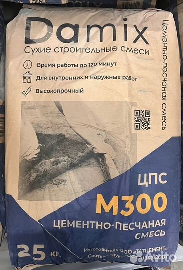 Пцс М300 Damix 25кг