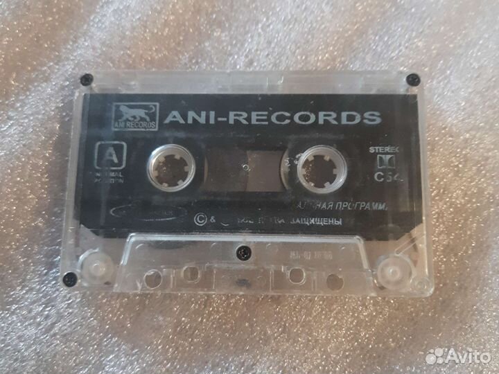 Аудиокассета ani-records бу