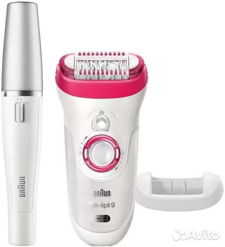 Эпилятор Braun Silk-epil 9-538 Wet&Dry + для лица
