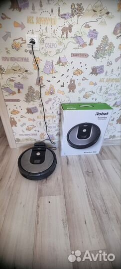 Робот пылесос irobot roomba 960
