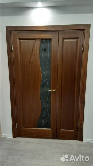 Дверь межкомнатная двухстворчатая