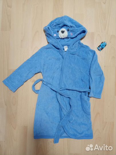 Детский махровый халат 104-110-116