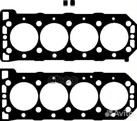 Прокладка гбц металлическая 489860 Elring