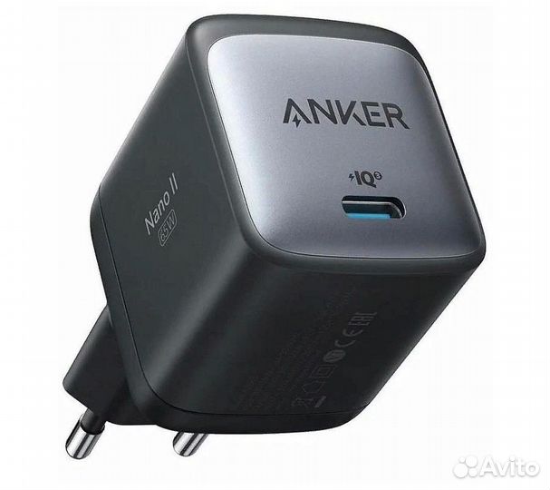 Сзу адаптер anker PowerPort II 65W GaN (A2663) USB