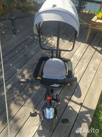 Велосипед 3х колёсный с родительской ручкой