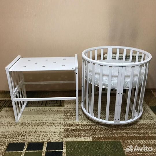 Кровать Овальная Северянка 3 белая Новая в упаковк