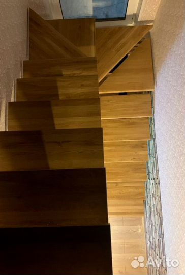 Лестница для коттеджа на заказ