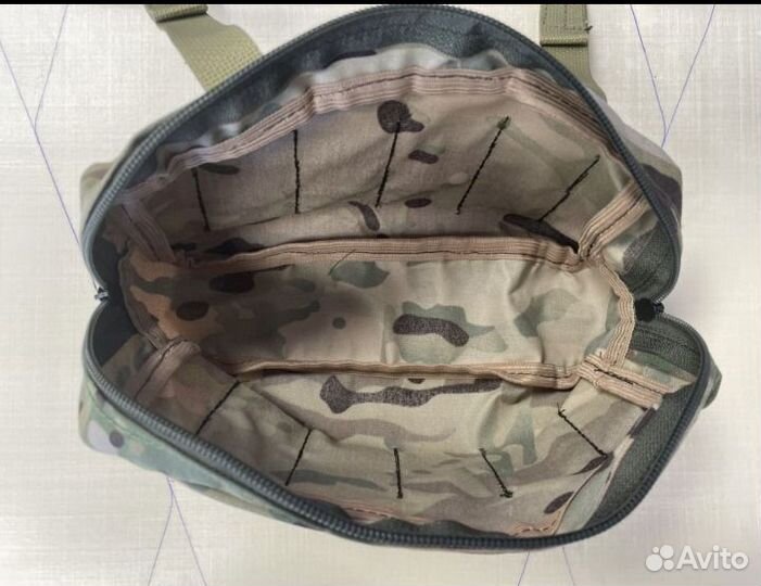 Защита паха со съёмным подсумком