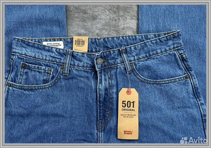 Levi's 501 Premium Cotton New Мужские