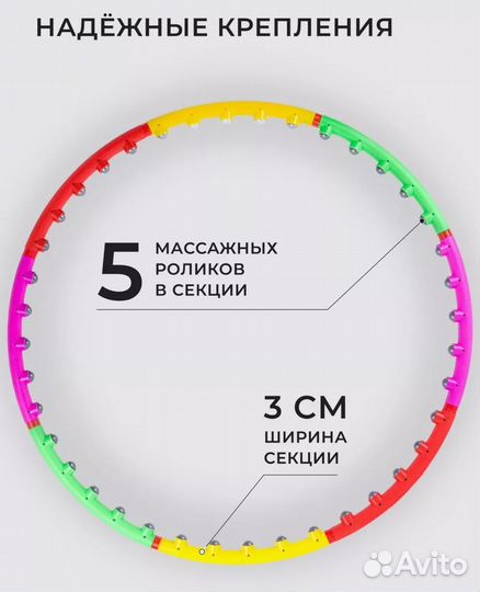 Обруч массажный для похудения