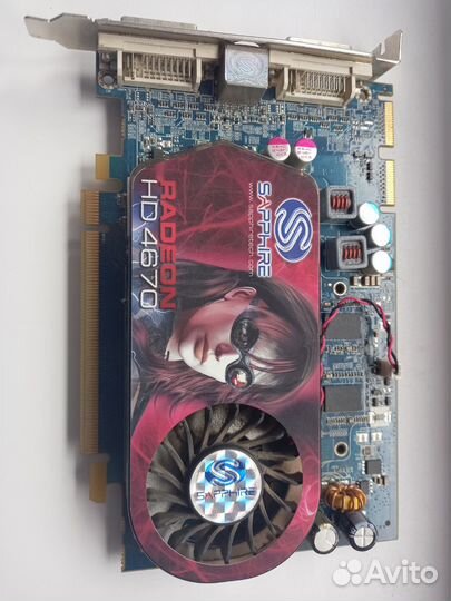 Видеокарта radeon hd4670 1G ddr3
