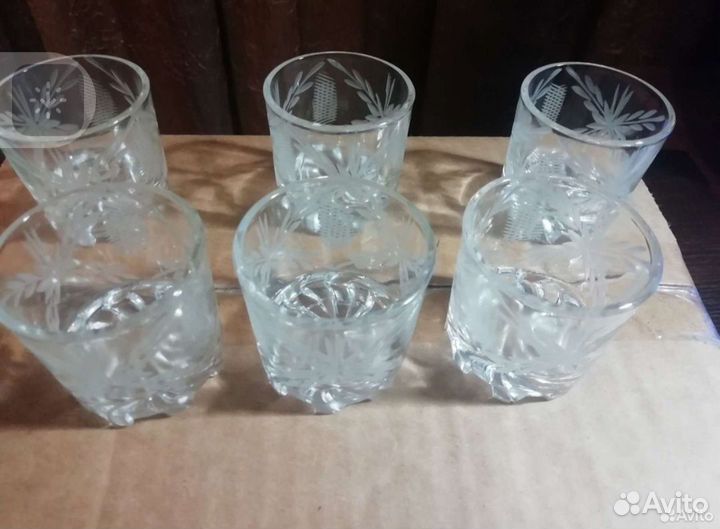 Стопки хрустальные СССР, Дятьково