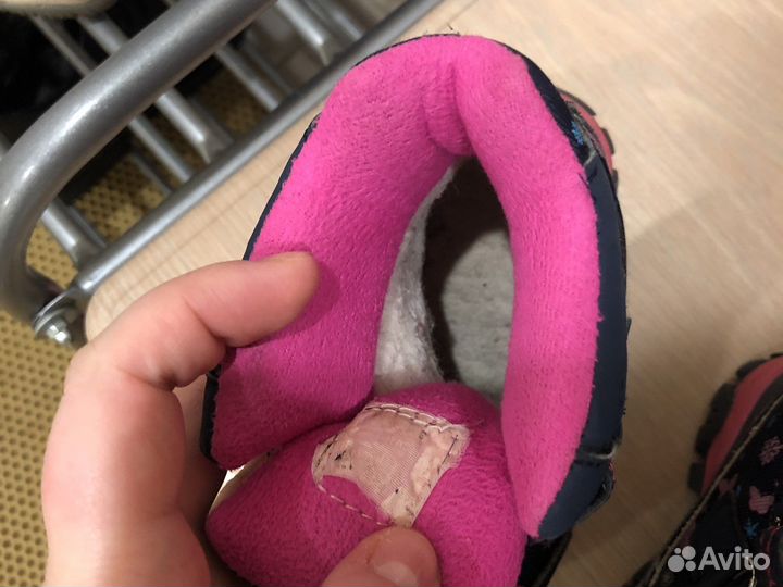 Ботинки зимние для девочки 24 размер