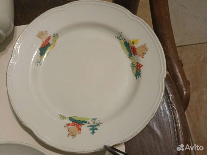 Детская посуда СССР