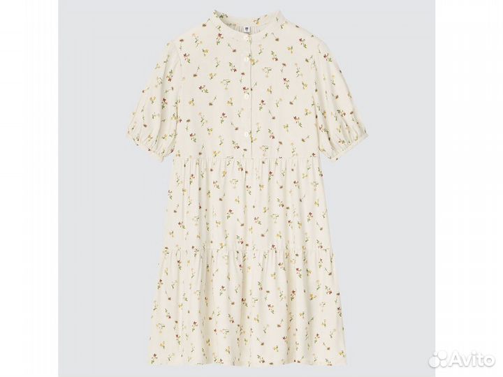 Uniqlo летнее платье для девочки 11-12 лет